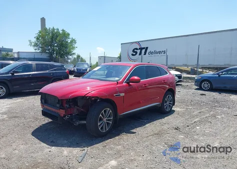 2021 Jaguar F-Pace S P250 Awd Automatic z USA, uszkodzony, nr VIN SADCJ2EX0MA688095